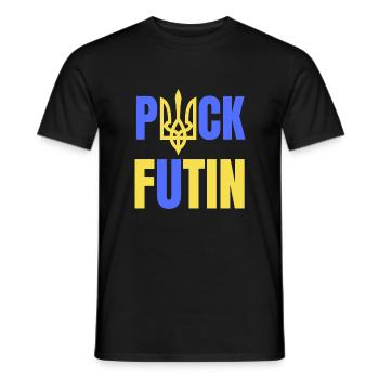 Puck Futin - T-shirt homme - noir - Devant - AI Model Male 178 light (178cm)