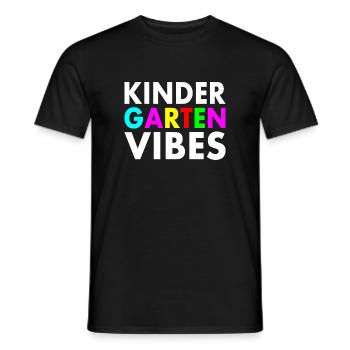 kindergarten vibes - Männer T-Shirt - Schwarz - Vorne - AI Model Male 178 light (178cm)
