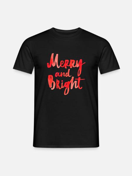 merry Christmas 19 - Männer T-Shirt - Schwarz