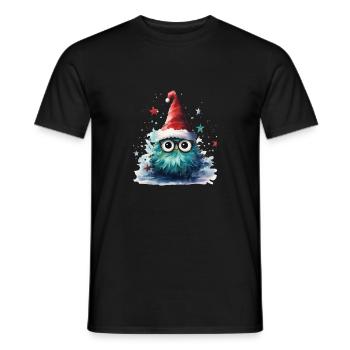 Merry Christmas - Männer T-Shirt - Schwarz - Vorne - AI Model Male 178 light (178cm)