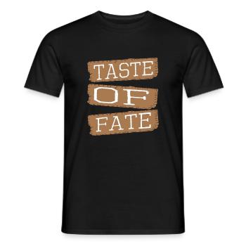 sayings culinary creations shaping destiny present - Männer T-Shirt - Schwarz - Vorne - AI Model Male 178 light (178cm)