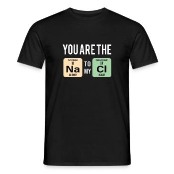 Chemie Lehrer Wissenschaftler Chemieker - Männer T-Shirt - Schwarz - Vorne - AI Model Male 178 light (178cm)