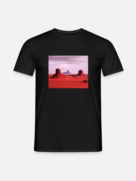 Monument Valley - T-shirt homme - noir