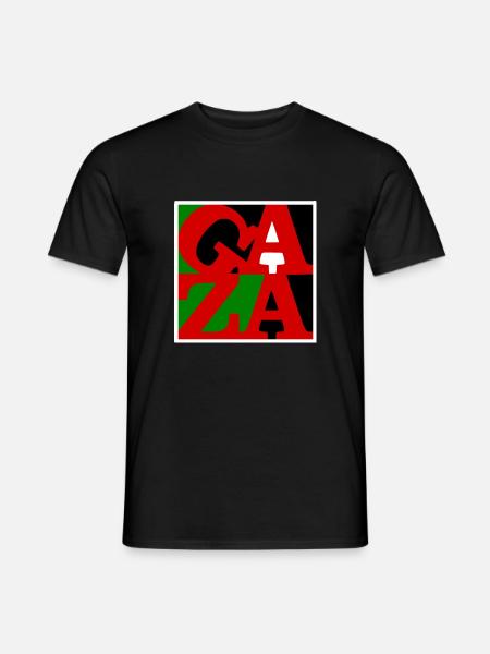 Gaza - Men's T-Shirt - black
