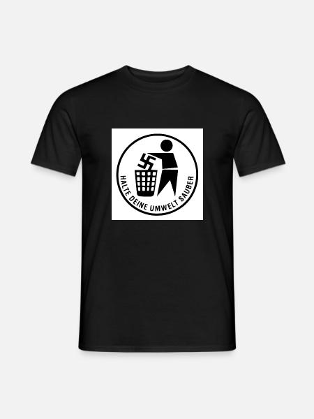 Keep your environment clean - Men's T-Shirt - black