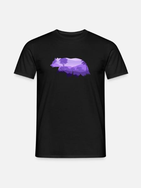 Bear - Men's T-Shirt - black
