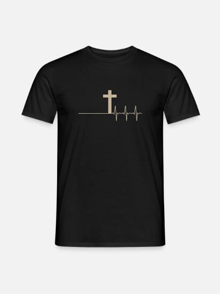 Vom Tod zum Leben - Männer T-Shirt - Schwarz