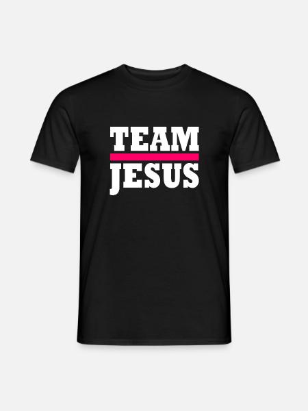 Team jesus - Men's T-Shirt - black