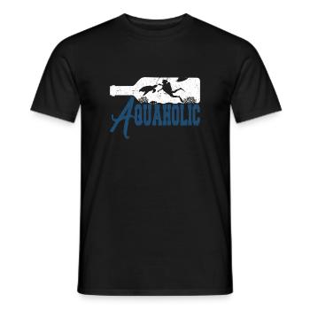 Taucher Tauchen Design Schnorcheln - Männer T-Shirt - Schwarz - Vorne - AI Model Male 178 light (178cm)