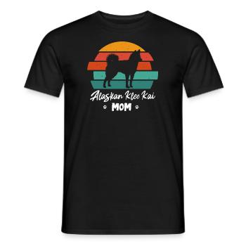 Quai de trèfle de l’Alaska - T-shirt homme - noir - Devant - AI Model Male 178 light (178cm)