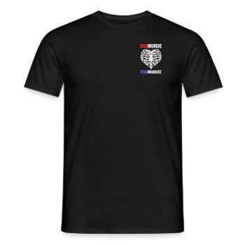 Radiology Department Radiologist Joke Radiography - Men's T-Shirt - black - Front - AI Model Male 178 light (178cm)