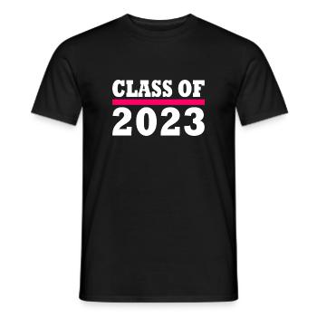 Class of 2023 - Männer T-Shirt - Schwarz - Vorne - AI Model Male 178 light (178cm)
