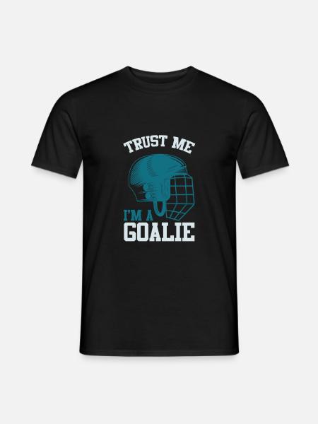 Ice Hockey Slogan - Men's T-Shirt - black