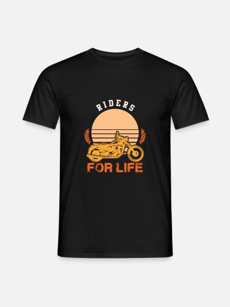 Motorcycle Riders - Men's T-Shirt - black