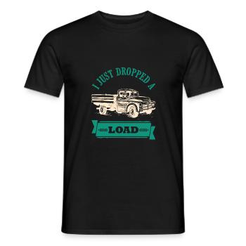 bauer farmer - Männer T-Shirt - Schwarz - Vorne - AI Model Male 178 light (178cm)