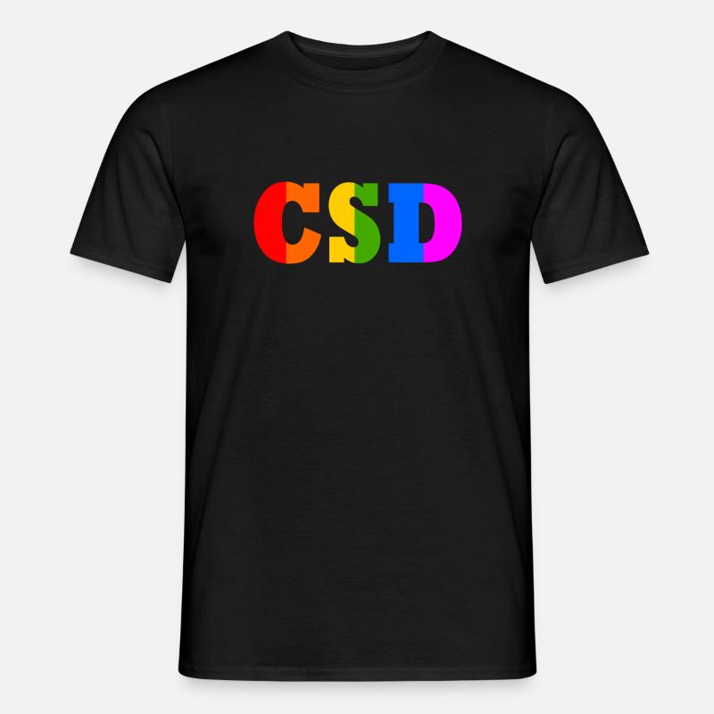 Csd - Männer T-Shirt - Schwarz