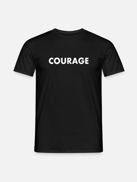 Courage - Men's T-Shirt - black