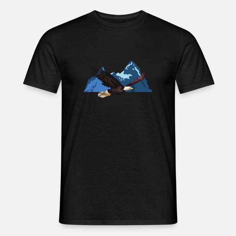 Falke - T-shirt herr - svart