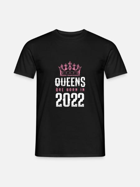 born in 2022 - Men's T-Shirt - black