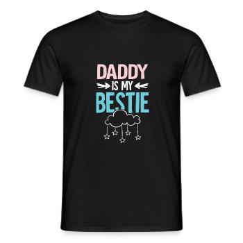baby papa - Männer T-Shirt - Schwarz - Vorne - AI Model Male 178 light (178cm)