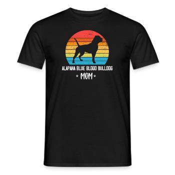 Alapaha Blue Blood Bulldog - T-shirt homme - noir - Devant - AI Model Male 178 light (178cm)
