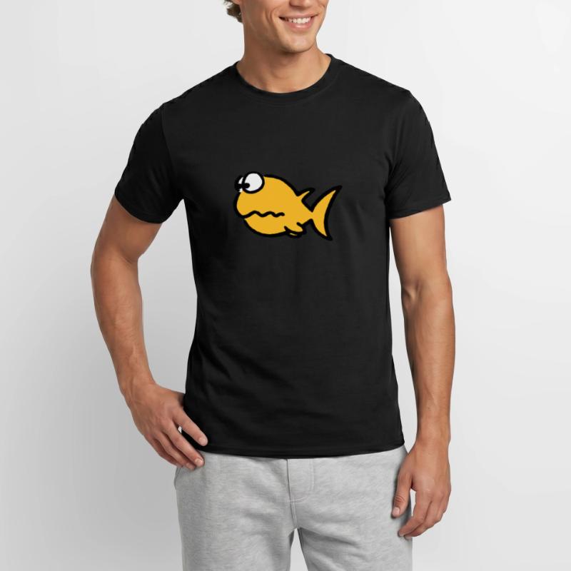 Puzzled fish Männer T-Shirt