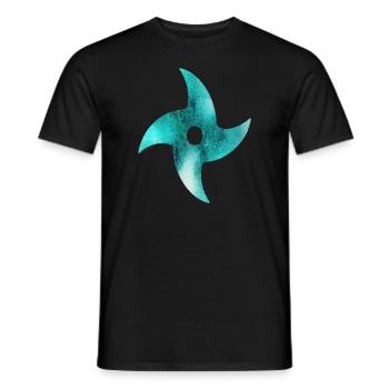 Ninja - Men's T-Shirt - black - Front - AI Model Male 178 light (178cm)