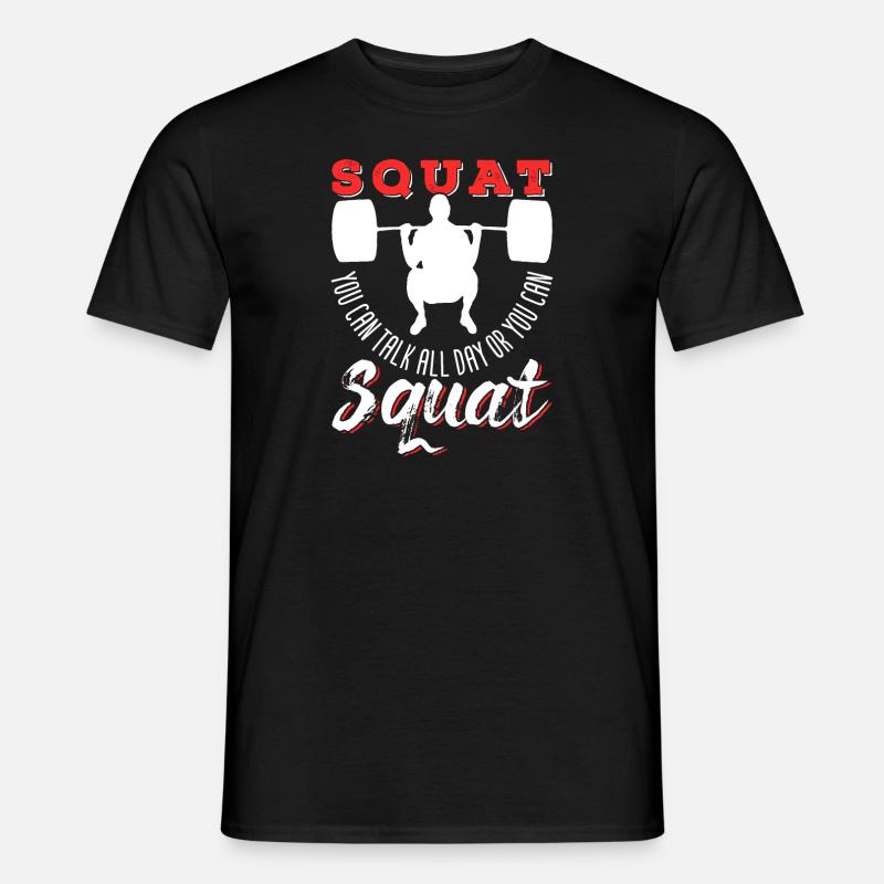 Strongman - Männer T-Shirt - Schwarz
