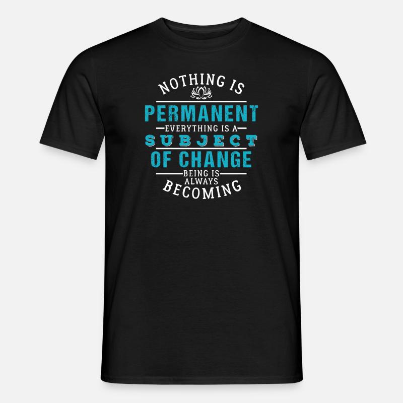 Buddhismus - Männer T-Shirt - Schwarz