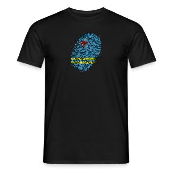 Aruba - Men's T-Shirt - black - Front - AI Model Male 178 light (178cm)