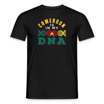Cameroon - Men's T-Shirt - black - Front - AI Model Male 178 light (178cm)