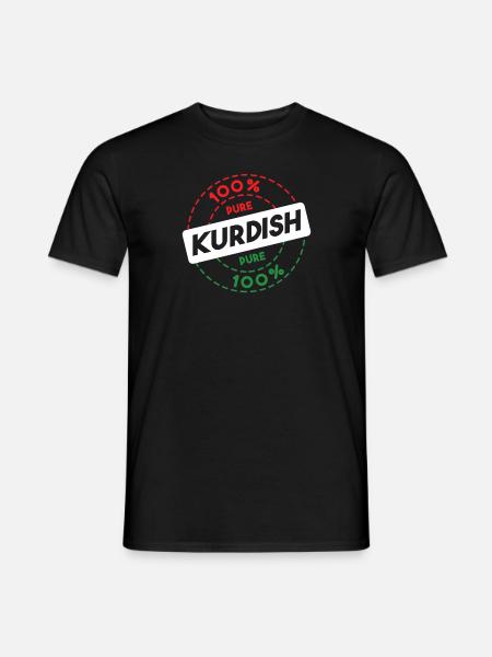 Kurdistan - Männer T-Shirt - Schwarz