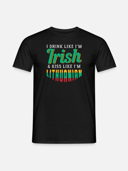 Lithuania - Men's T-Shirt - black