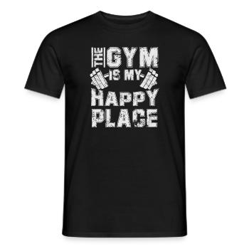 Bodybuilder Kraftsport Fitness Motiv - Männer T-Shirt - Schwarz - Vorne - AI Model Male 178 light (178cm)