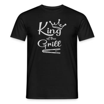 Lustiger Grill-Spruch I Grillen Motiv - Männer T-Shirt - Schwarz - Vorne - AI Model Male 178 light (178cm)