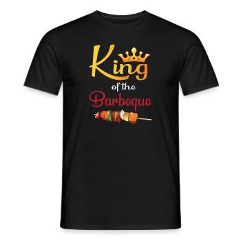 Lustiger Grill-Spruch I Grillen Motiv - Männer T-Shirt - Schwarz - Vorne - AI Model Male 178 light (178cm)