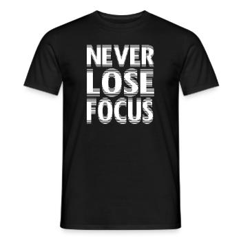 Fotografen Spruch Hobby Fotograf - Männer T-Shirt - Schwarz - Vorne - AI Model Male 178 light (178cm)