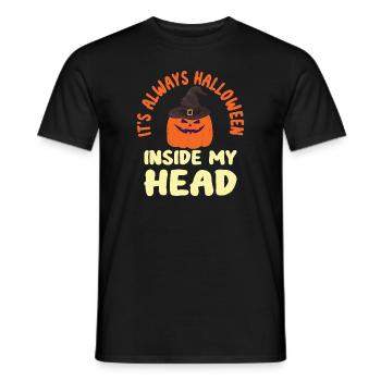 Grusel Halloweenspruch Spruch Halloween - Männer T-Shirt - Schwarz - Vorne - AI Model Male 178 light (178cm)
