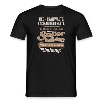 Superhelden in Sepia - - Männer T-Shirt - Schwarz - Vorne - AI Model Male 178 light (178cm)