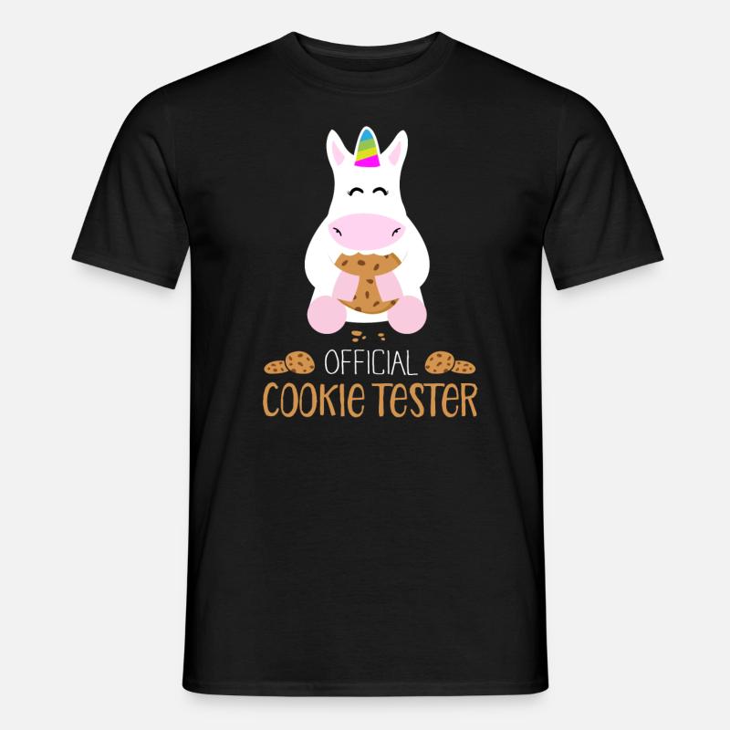 official cookie tester - Männer T-Shirt - Schwarz