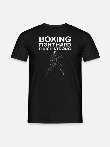 boxing - Men's T-Shirt - black