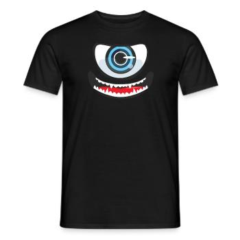 Monster Costume T-Shirt For Kids - Men's T-Shirt - black - Front - AI Model Male 178 light (178cm)