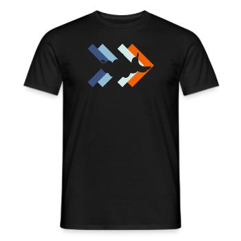 fruit - Men's T-Shirt - black - Front - AI Model Male 178 light (178cm)
