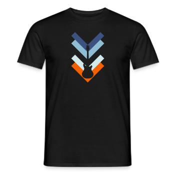 basse - T-shirt homme - noir - Devant - AI Model Male 178 light (178cm)