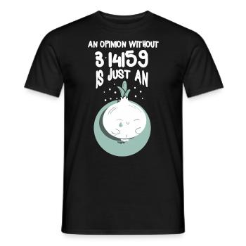 Maths Mathématiques Profs de dicton Prof de maths Drôle - T-shirt homme - noir - Devant - AI Model Male 178 light (178cm)