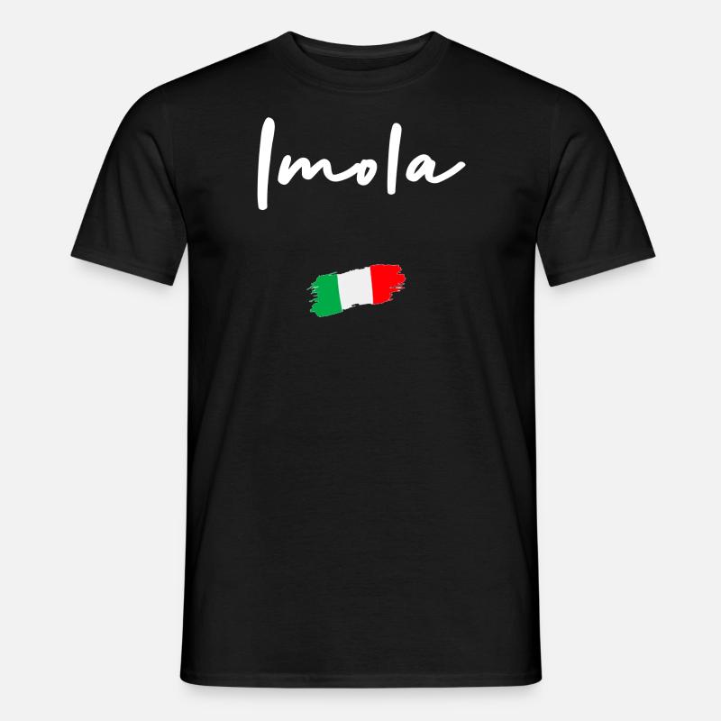 IMOLA - Männer T-Shirt - Schwarz