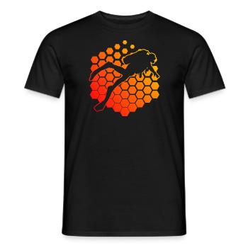 Plongée Plongée Libre Hommes Plongeurs Plongée Sous-Marine Plongée - T-shirt homme - noir - Devant - AI Model Male 178 light (178cm)