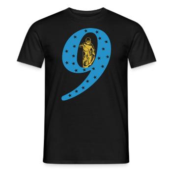 Vélo de montagne Cyclisme Cyclisme Cyclisme - T-shirt homme - noir - Devant - AI Model Male 178 light (178cm)