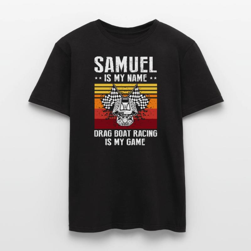 Conception de bateaux de course pour les courses de dragsters T-shirt homme
