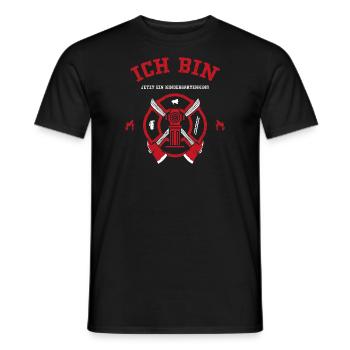 Ich Bin Jetzt Ein Kindergartenkind - Männer T-Shirt - Schwarz - Vorne - AI Model Male 178 light (178cm)